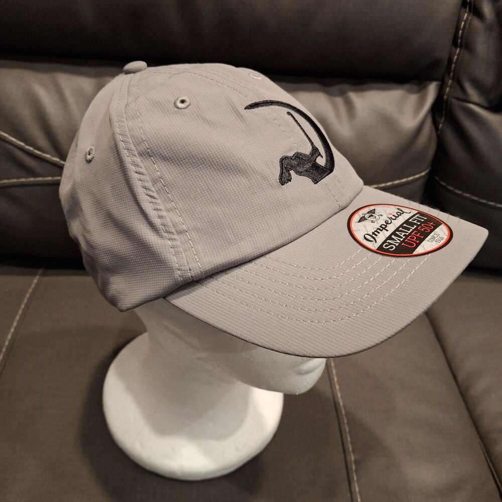 New Imperial PKBGT Gray Hook And Loop Women's Golf Hat